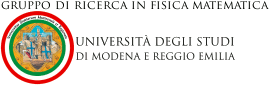 Gruppo di ricerca in fisica matematica, Università di Modena e Reggio Emilia